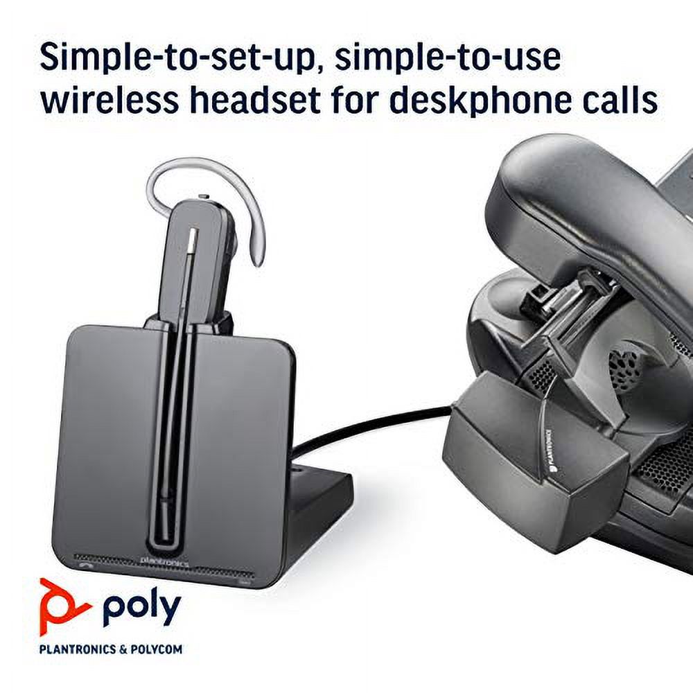 Wireless DECT Headset with Lifter, Single Ear, Noise Canceling Microphone C2773