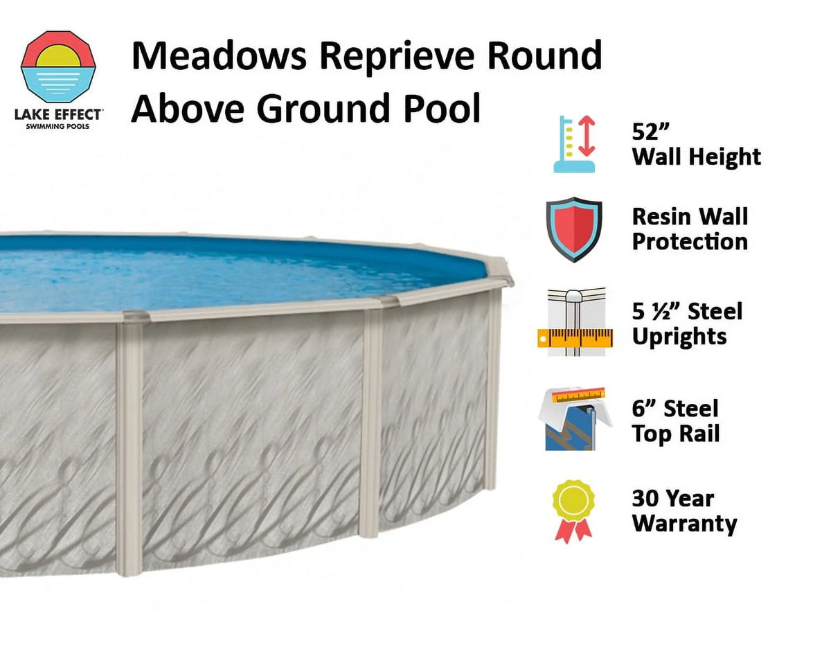 12' x 24' x 52 Oval Above-Ground Swimming Pool T941570