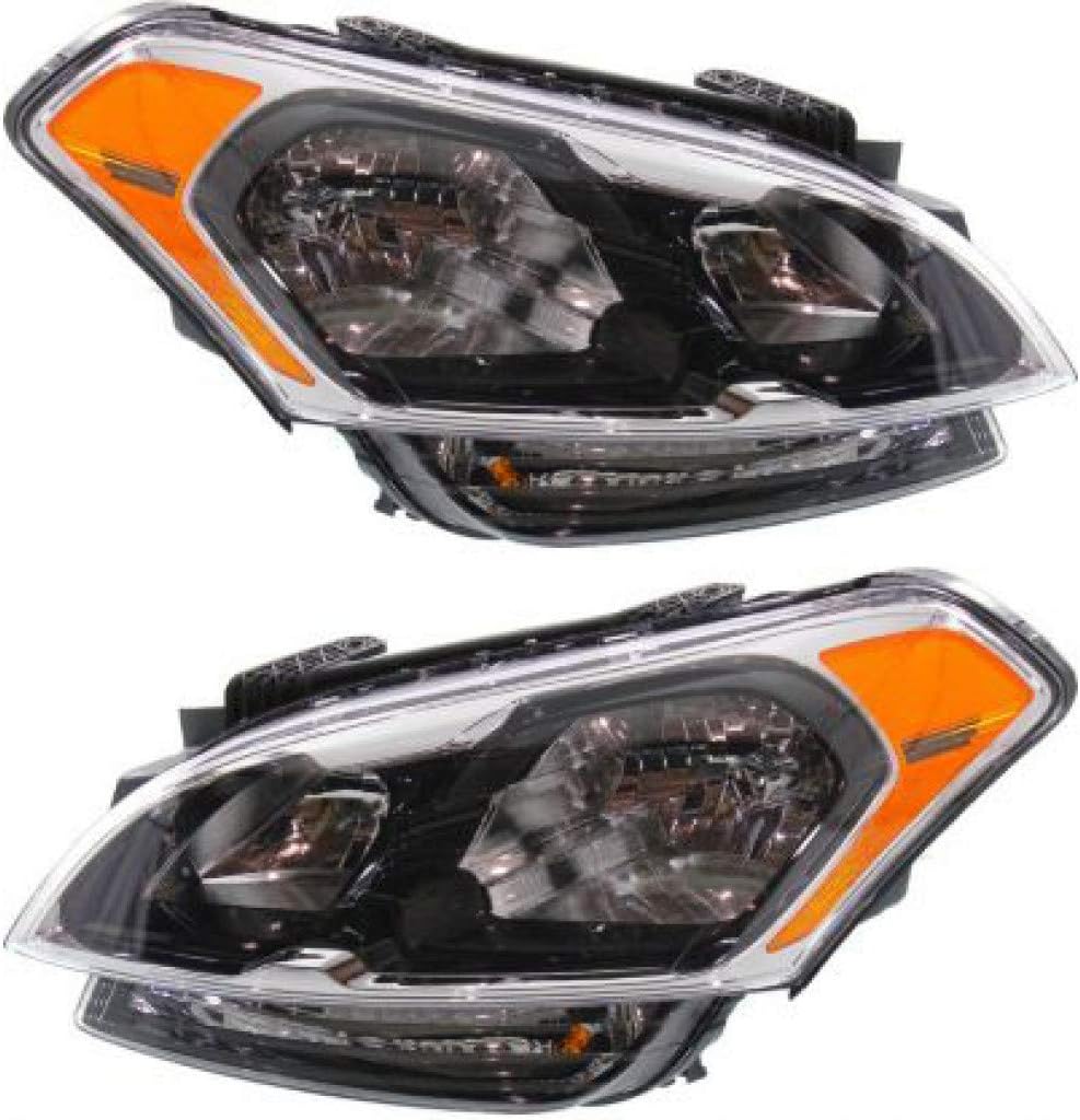 Headlight Assembly for Kia Soul 2012 2013 Driver Side Bulbs Included V5374