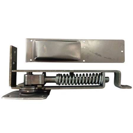 Satin Nickel Double Action Floor Mount D859326