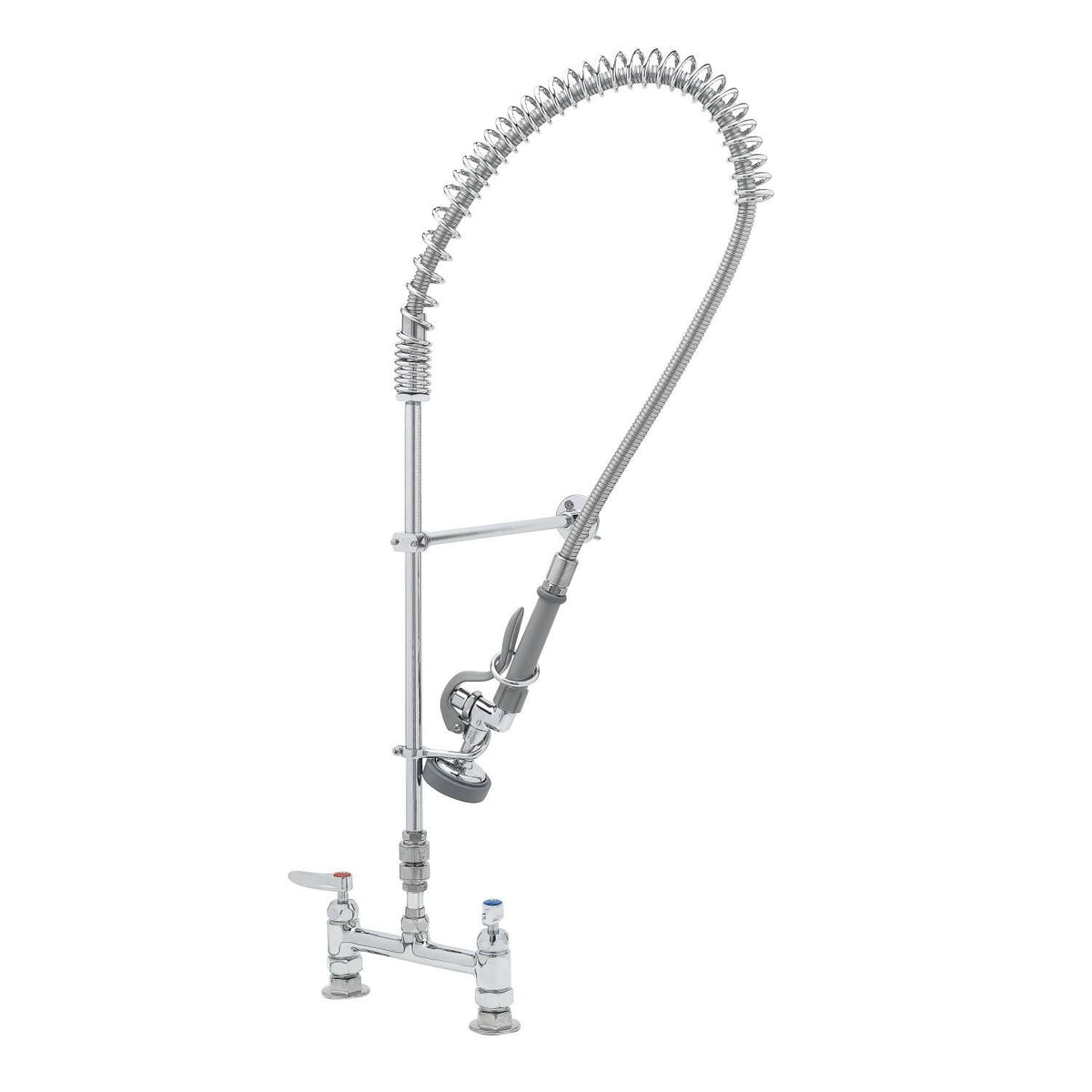 Brass Pre-Rinse Unit, Deck Mount, 8x22 Adjustable D52930