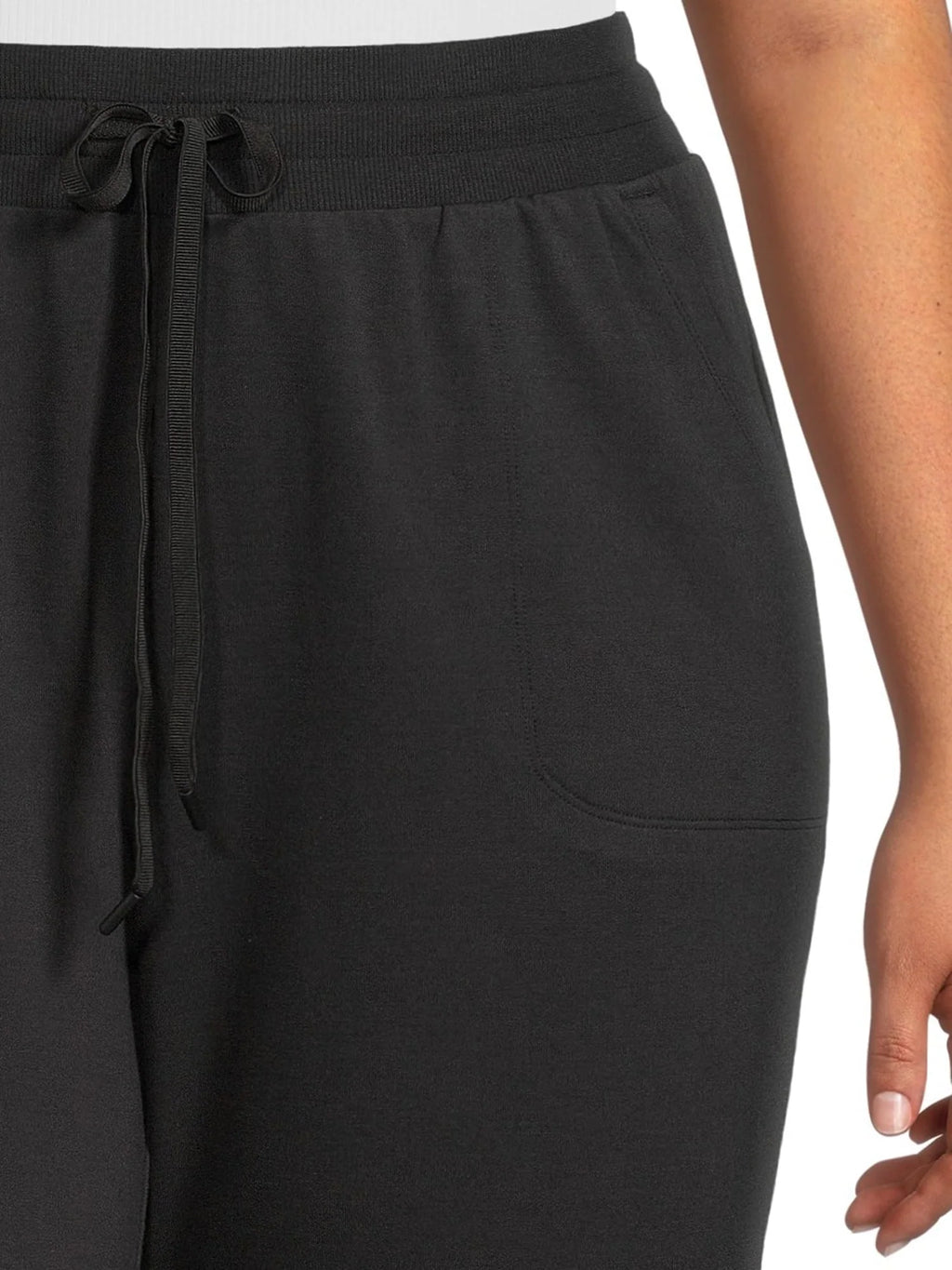 Women's Pull-On Wide Leg Capri Pants, 2-Pack Z4154