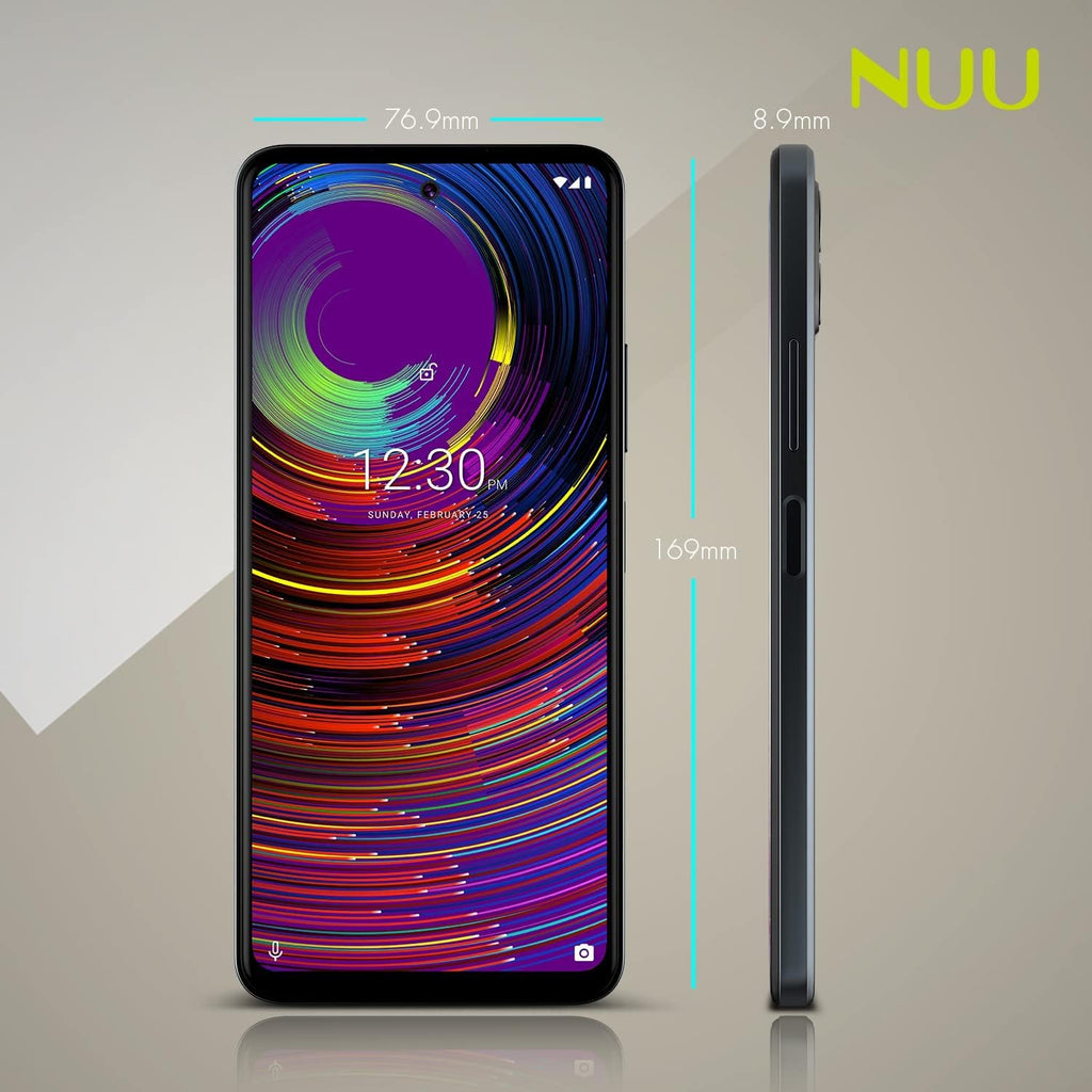 Unlocked Android Smartphone 6.7 Full HD+ Display 128GB Black S287303