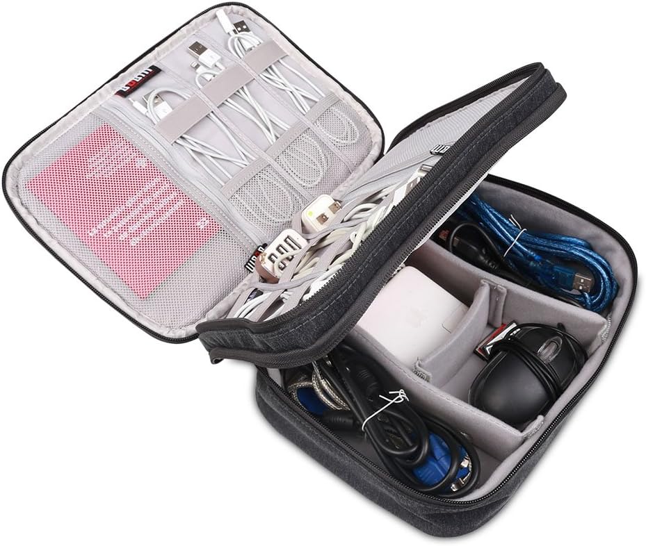 3 Pcs Electronic Organizer Bag Pouch Q496