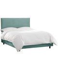 Velvet Full Upholstered Bed W597