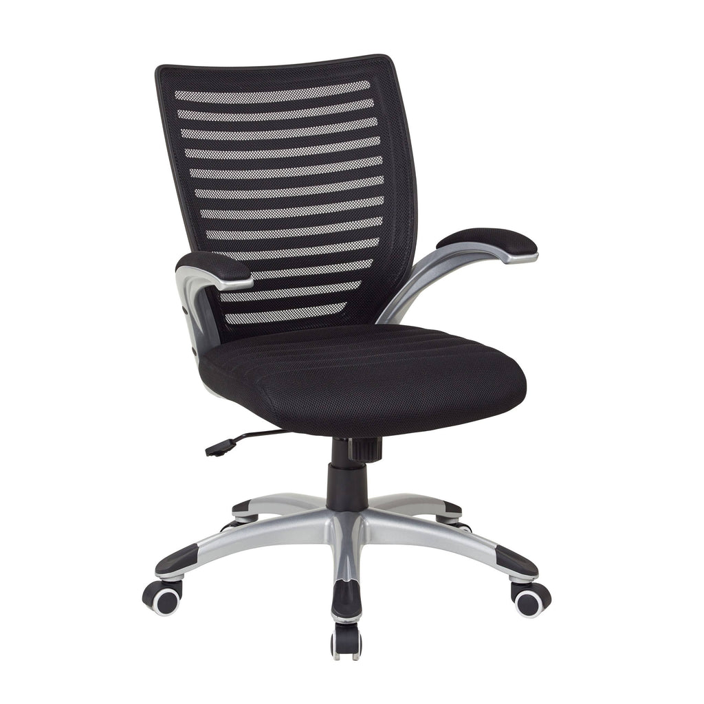 Blue Mesh Managers Chair B3449