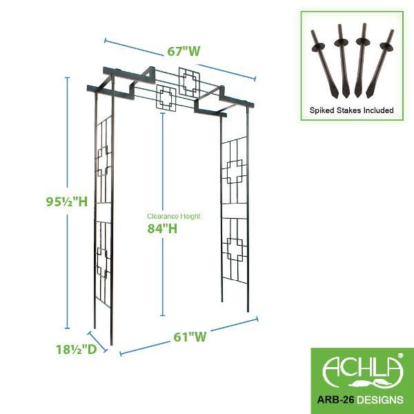 Square-on-Squares Arbor X58524