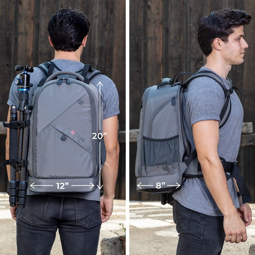 Photographer Backpack for DSLR Camera, Laptop, Tripod, Lens & Accessories F574733