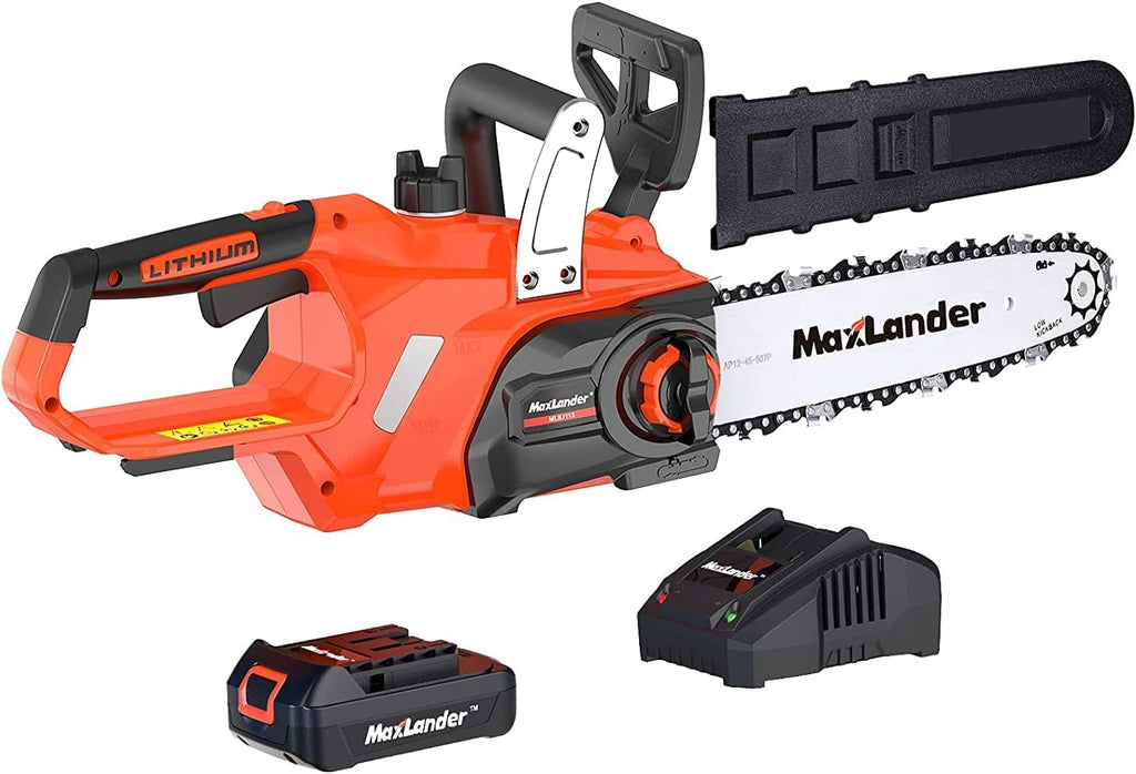 10-Inch Cordless Chainsaw with Battery and Charger N49003