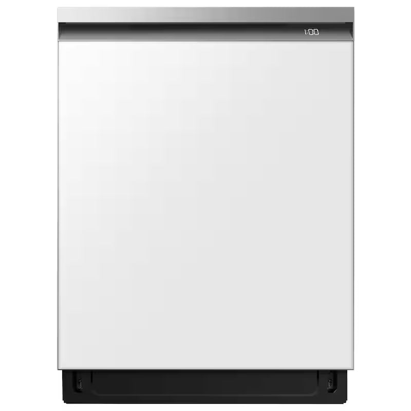 White Glass Top Control Smart Built-In Tall Tub Dishwasher with Stainless Steel Tub I2575