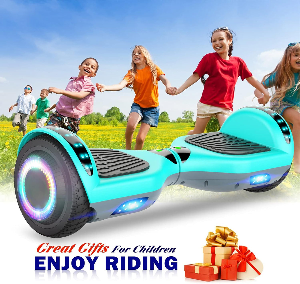 6.5" Two-Wheel Self Balancing Hoverboard (Blue) G616108