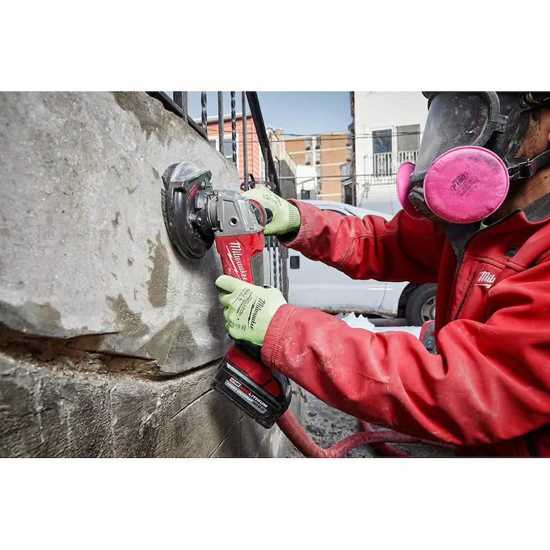 18V Lithium-Ion Brushless Cordless Grinder & 3/8 in. Impact Wrench Combo Kit A694