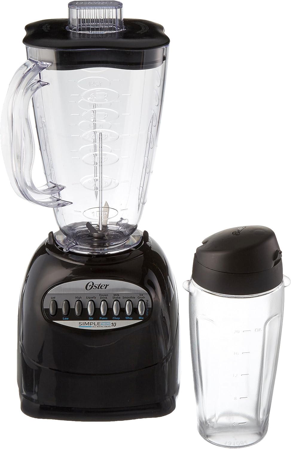 Black 6 Cup 10 Speed Blender W7014