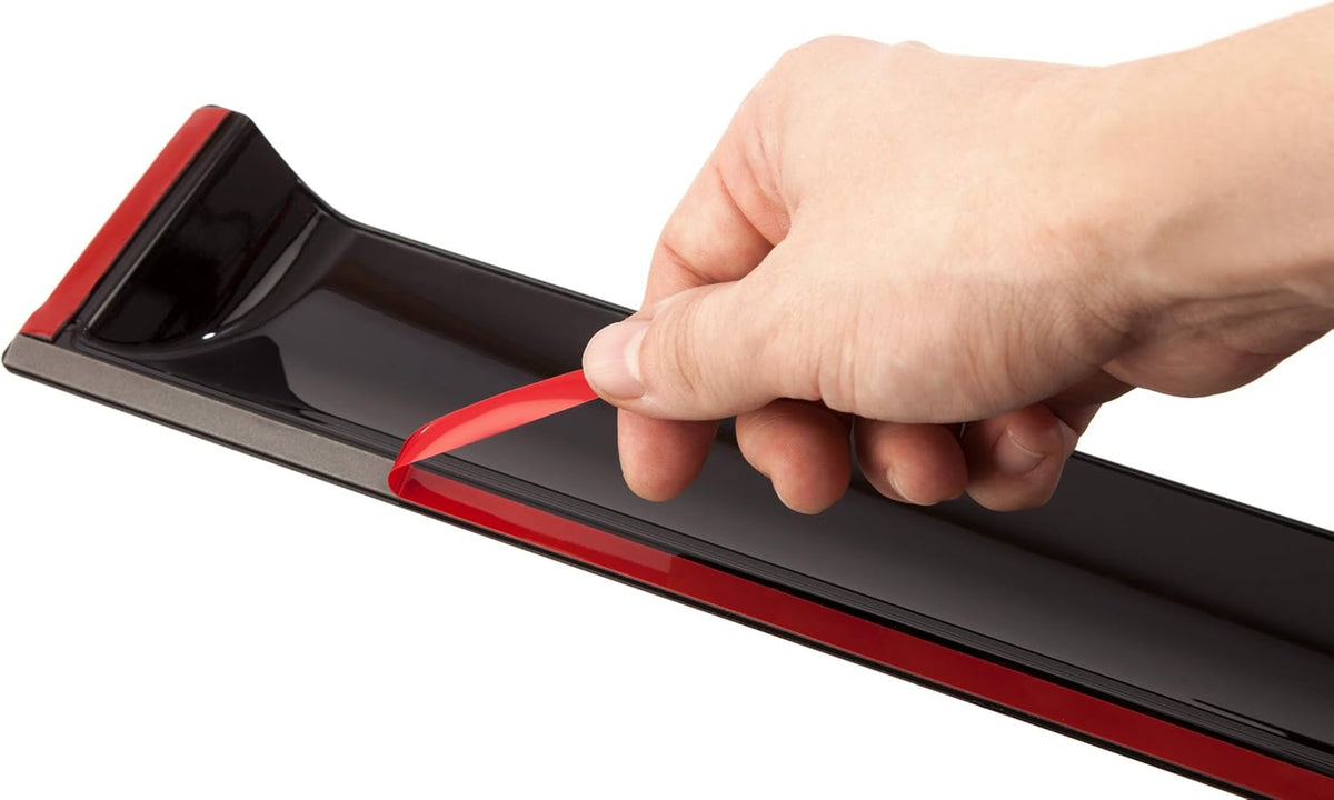 Dark Smoke Tape-on Window Deflectors 4 pcs U2997