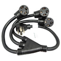 NEMA 14-30 Splitter Adapter Cord, 3 Feet L57107