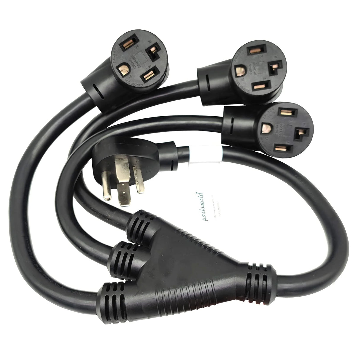 NEMA 14-30 Splitter Adapter Cord, 3 Feet L57107