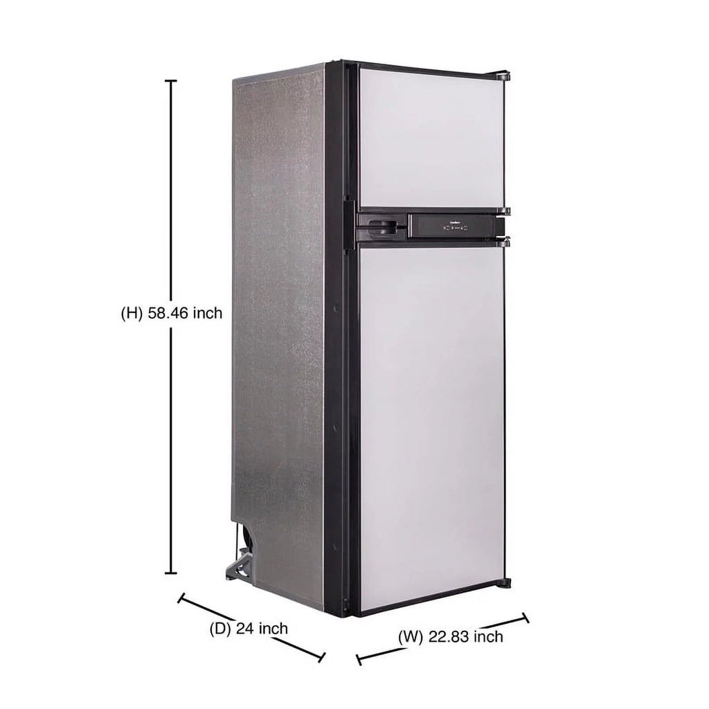 12V Stainless RV Refrigerator W2393