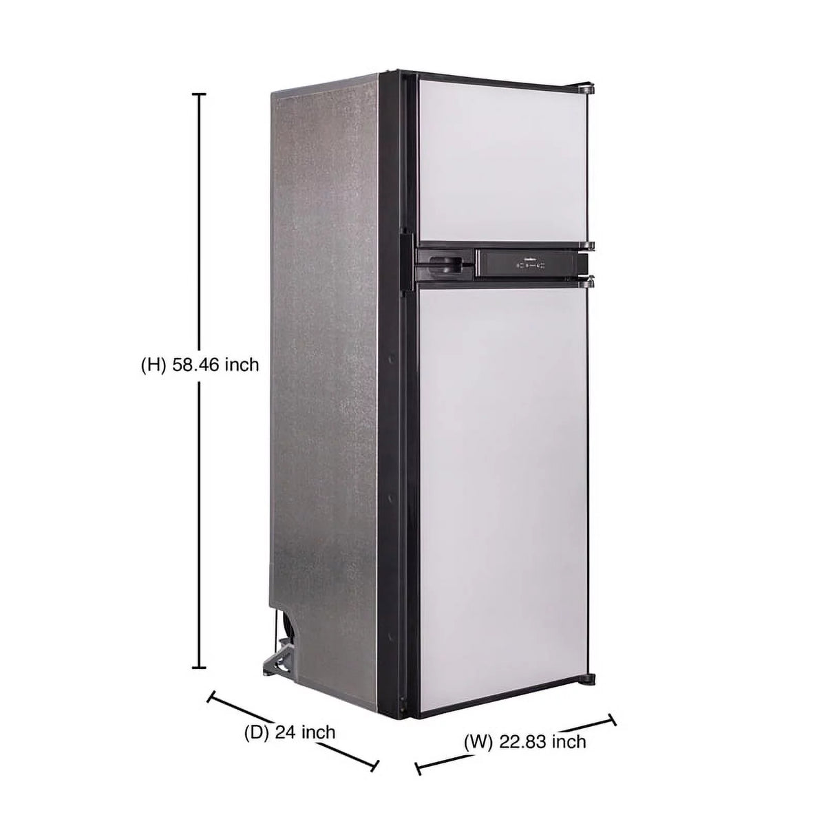 12V Stainless RV Refrigerator W2393