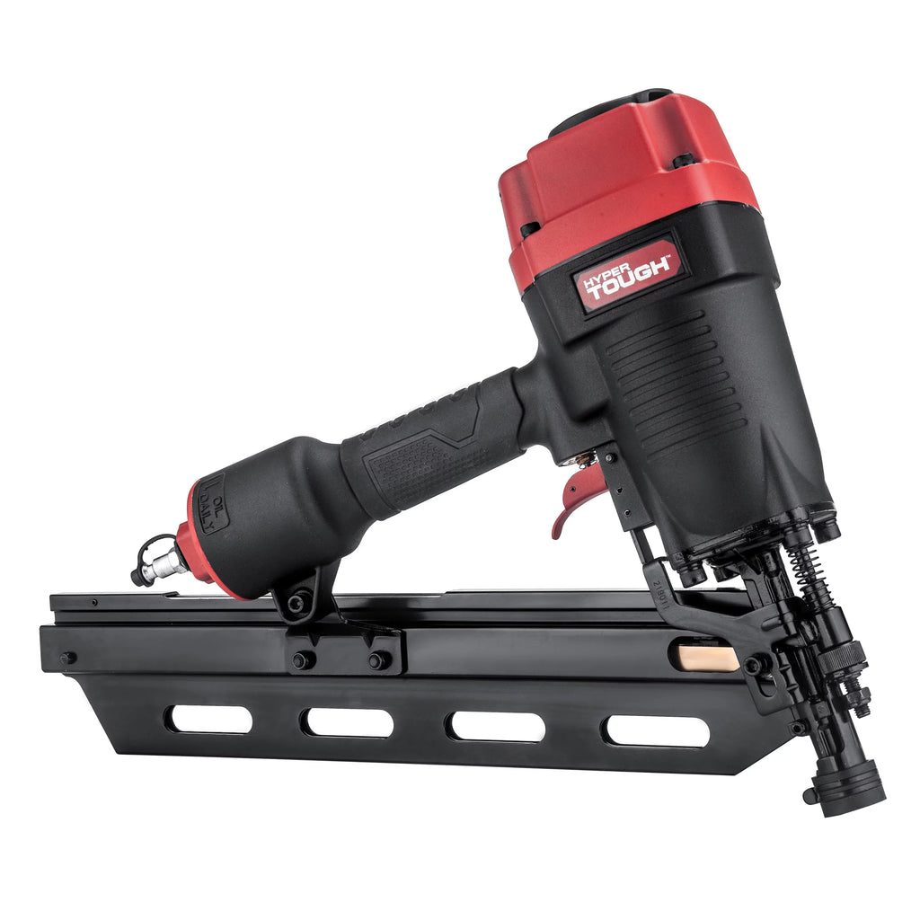 Pneumatic 21 Degree Framing Nailer with Nails F9817