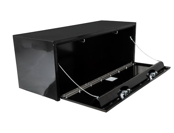 18 x 18 x 48 in. Steel Underbody Box, Black E66737