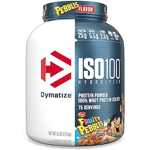 Hydrolyzed Whey Isolate Cocoa Pebbles & 100% Whey Protein Vanilla, 5 Pound S54714