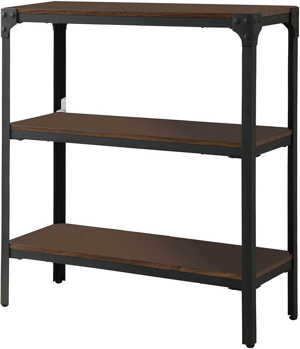 Antique Walnut 2 Tier Shelf Bookcase G89198