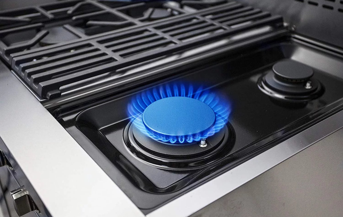 30" Stainless Steel Natural Gas Range with 4.5 cu.ft. Convection Oven M5723
