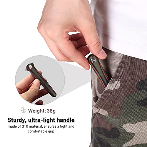 Folding Utility Knife with 10pcs Replaceable Razor Blades D754542