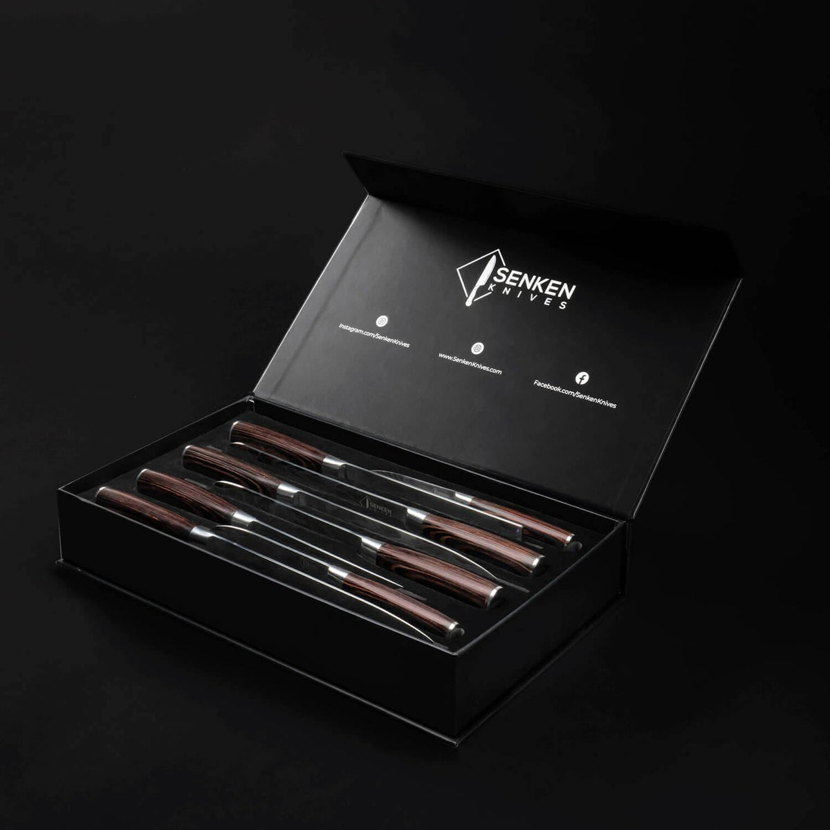 8-piece Japanese Kitchen Knife Set with Damascus Pattern G209