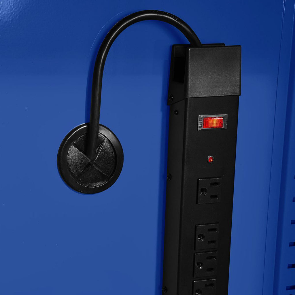 22 in. Blue End Locker A90830