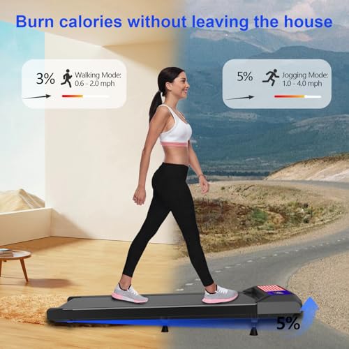 Under Desk Treadmill 2.5HP 265Lbs Weight Capacity B997892