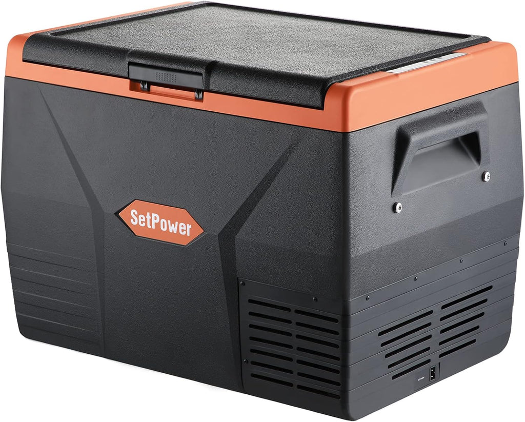 Portable Fridge Freezer, 12-volt Compressor Cooler, Single Zone F198