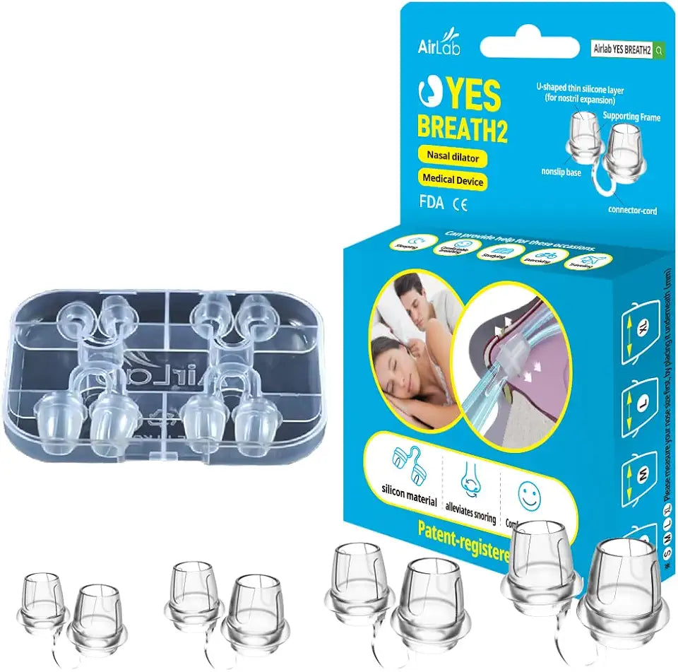 Anti Snoring Nose Clip 4 Count Medium S18887
