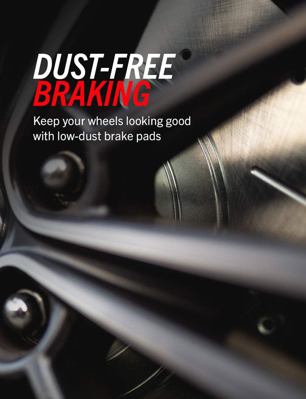 Front and Rear Carbon Fiber Brake Pads with Drilled & Slotted Brake Rotors Kit Z80433