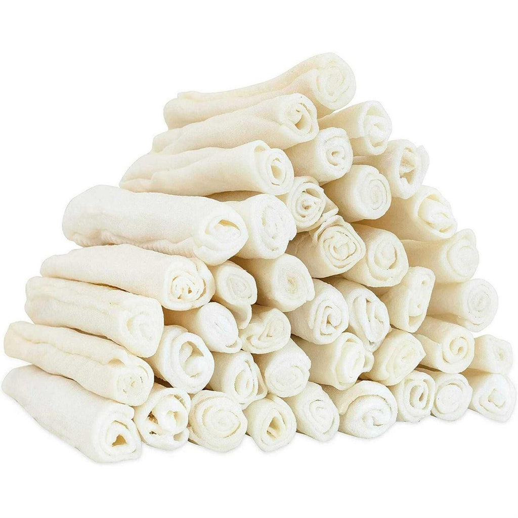 All Natural Rawhide Rolls Dog Chew Treats H8345