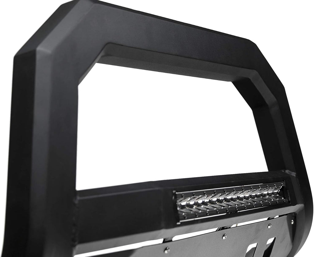 Matte Black Bull Bar with LED G68438