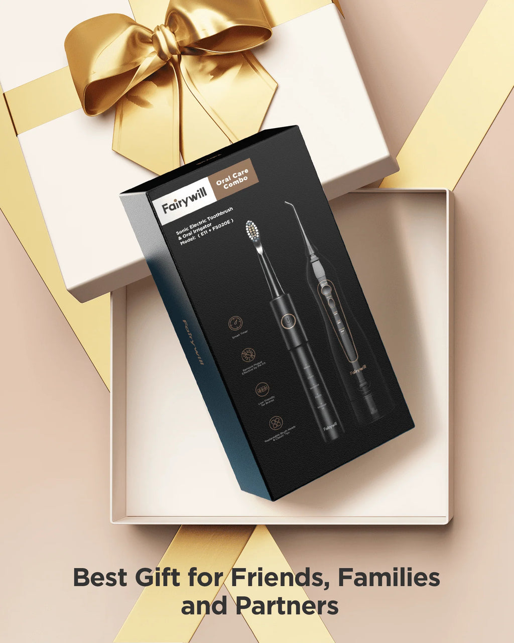 Black Water Flosser and Toothbrush Combo V592