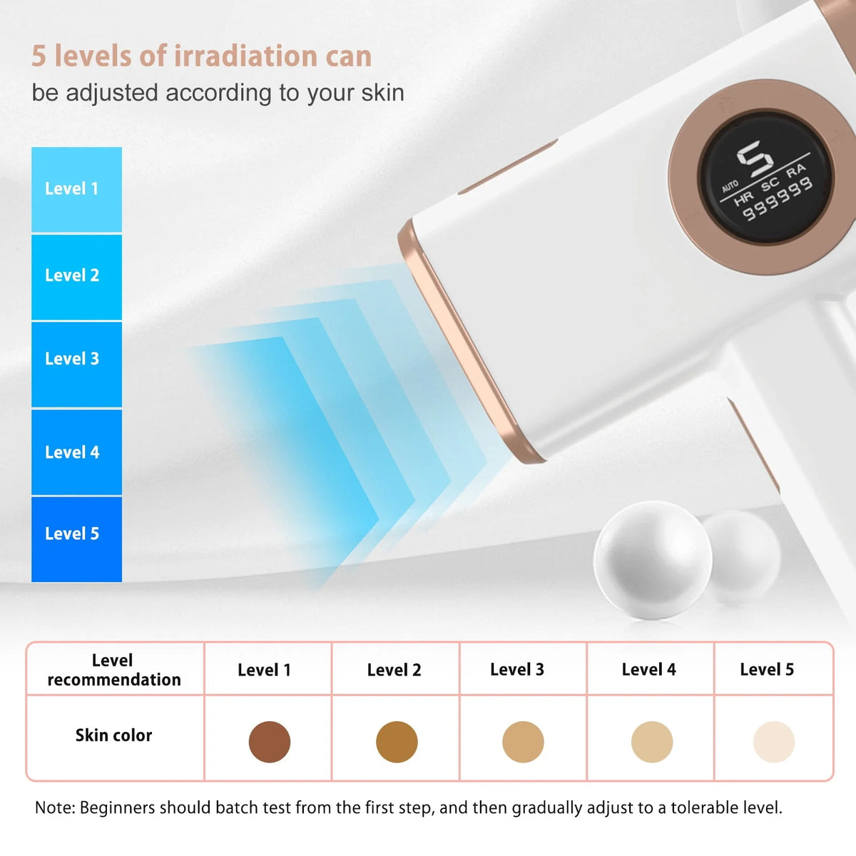 IPL Laser Hair Removal with Cooling F9883
