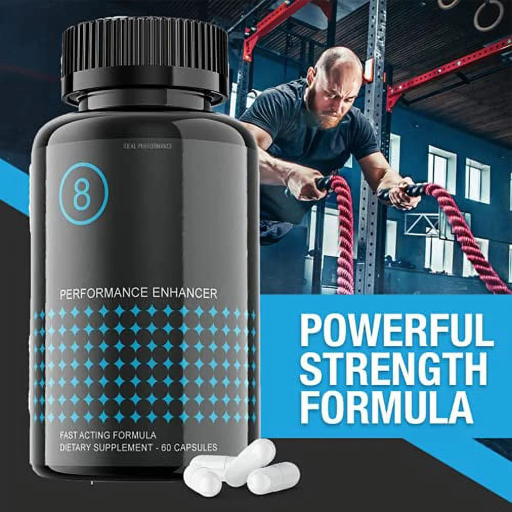 8 Pills Supplement for Men 120 Capsules V341