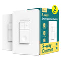 3 Way Smart Dimmer Switch 2 Pack WiFi Light Switch D315987