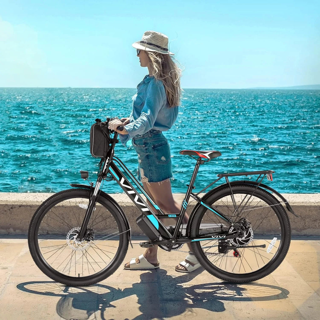 Electric Cruiser Bike 500W Step-Through 20MPH O448