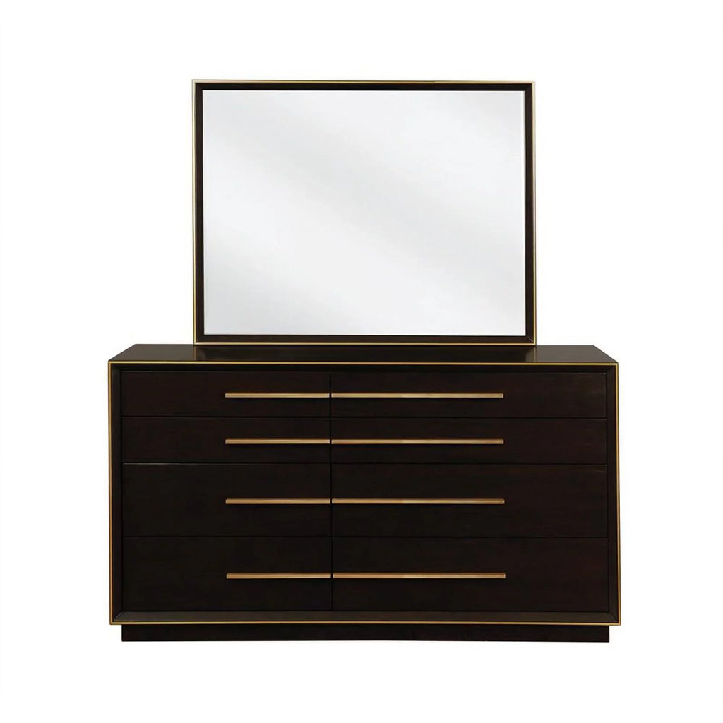 8 Drawer Modern Wood Dresser A942