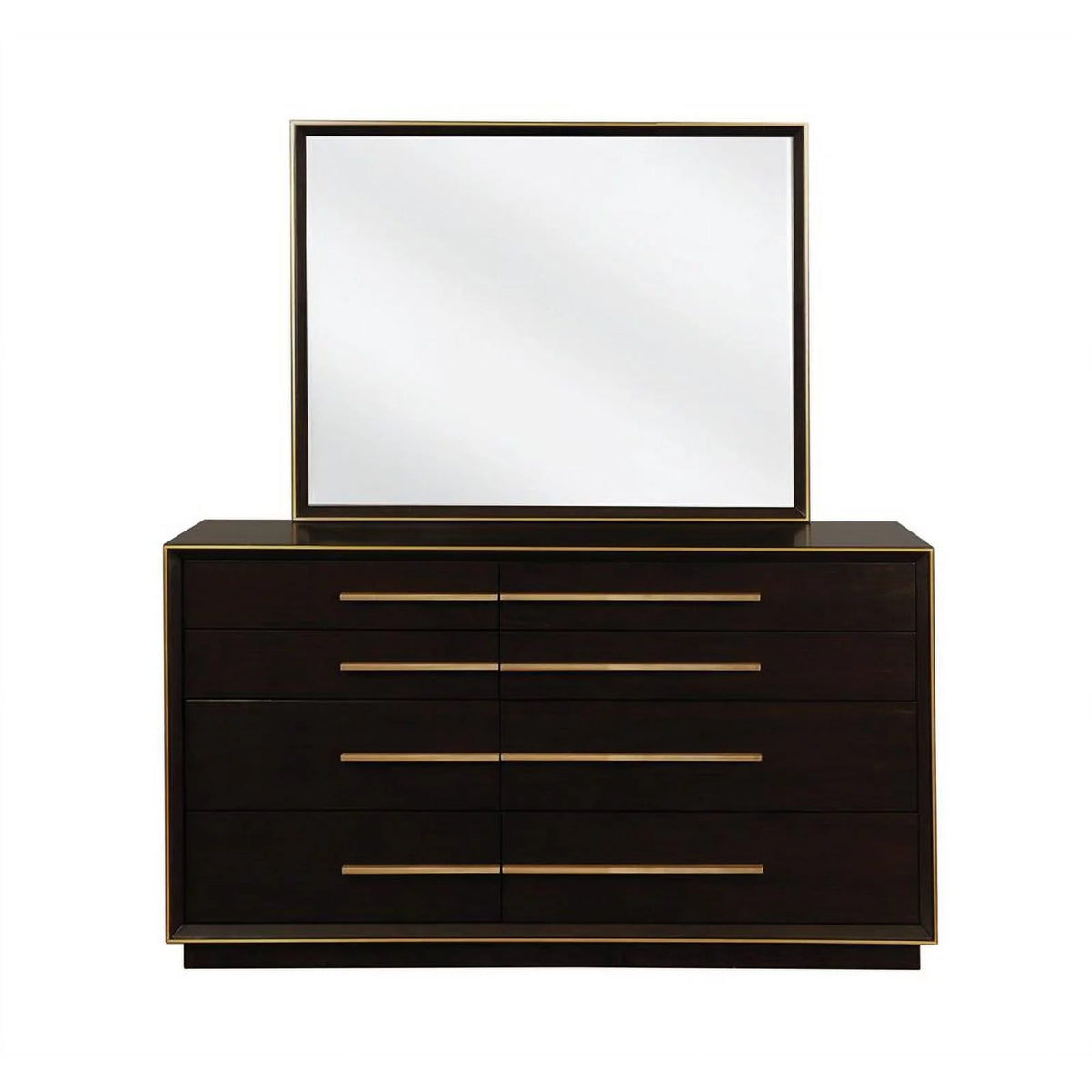 8 Drawer Modern Wood Dresser A942