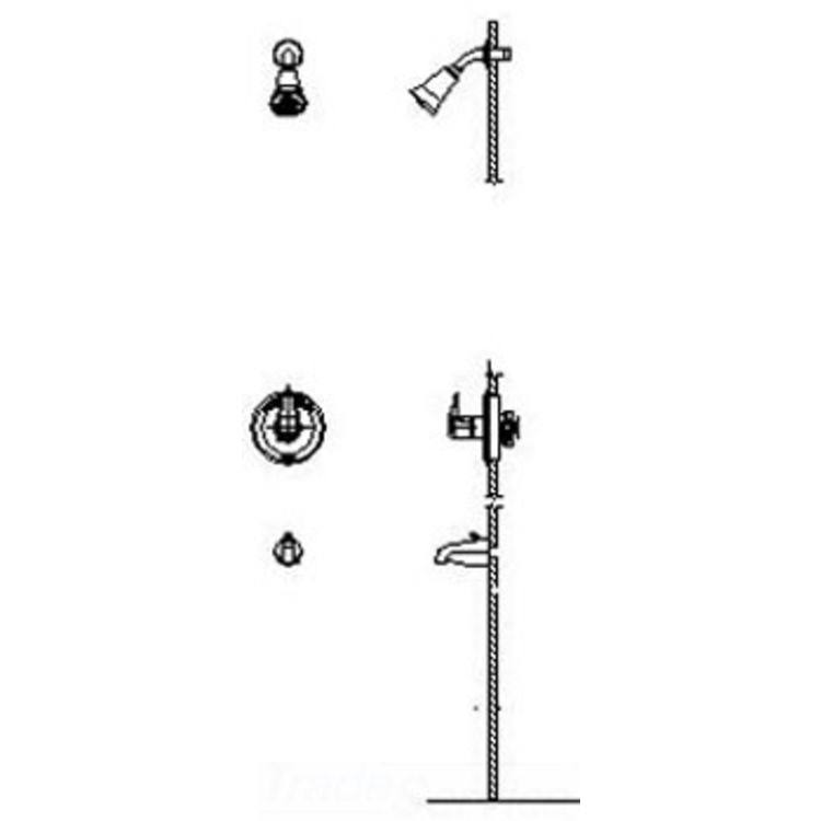 Tub and Shower Trim F54184