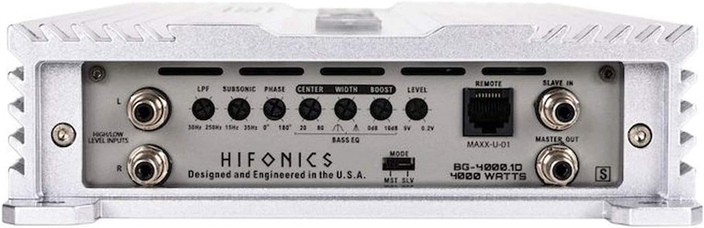 4000 Watt Monoblock Car Amplifier with Bass Remote R47928