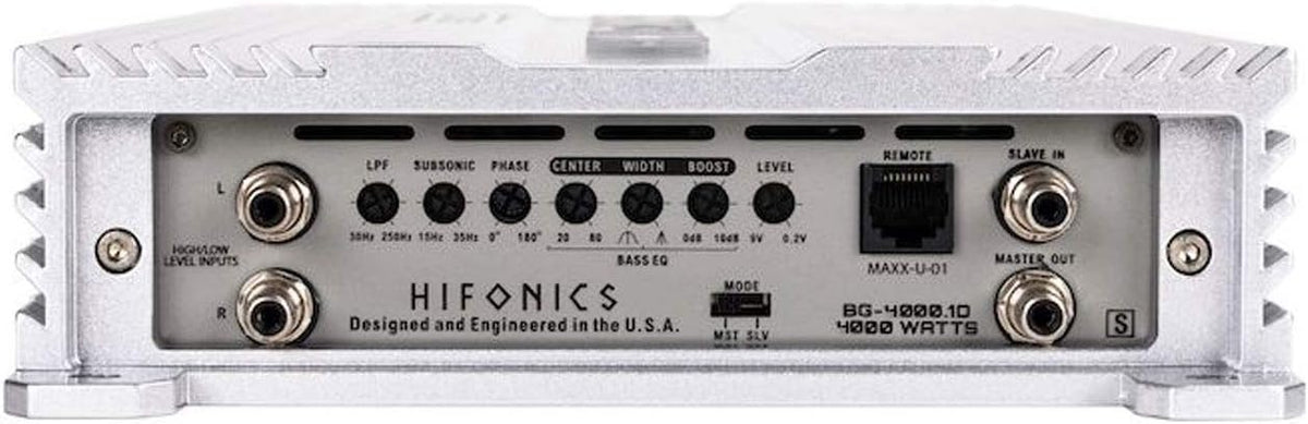 4000 Watt Monoblock Car Amplifier with Bass Remote R47928