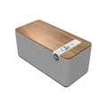 Walnut Bluetooth Speaker System with Two 2.25” Full Range Drivers and 4.5” Woofer Z61089