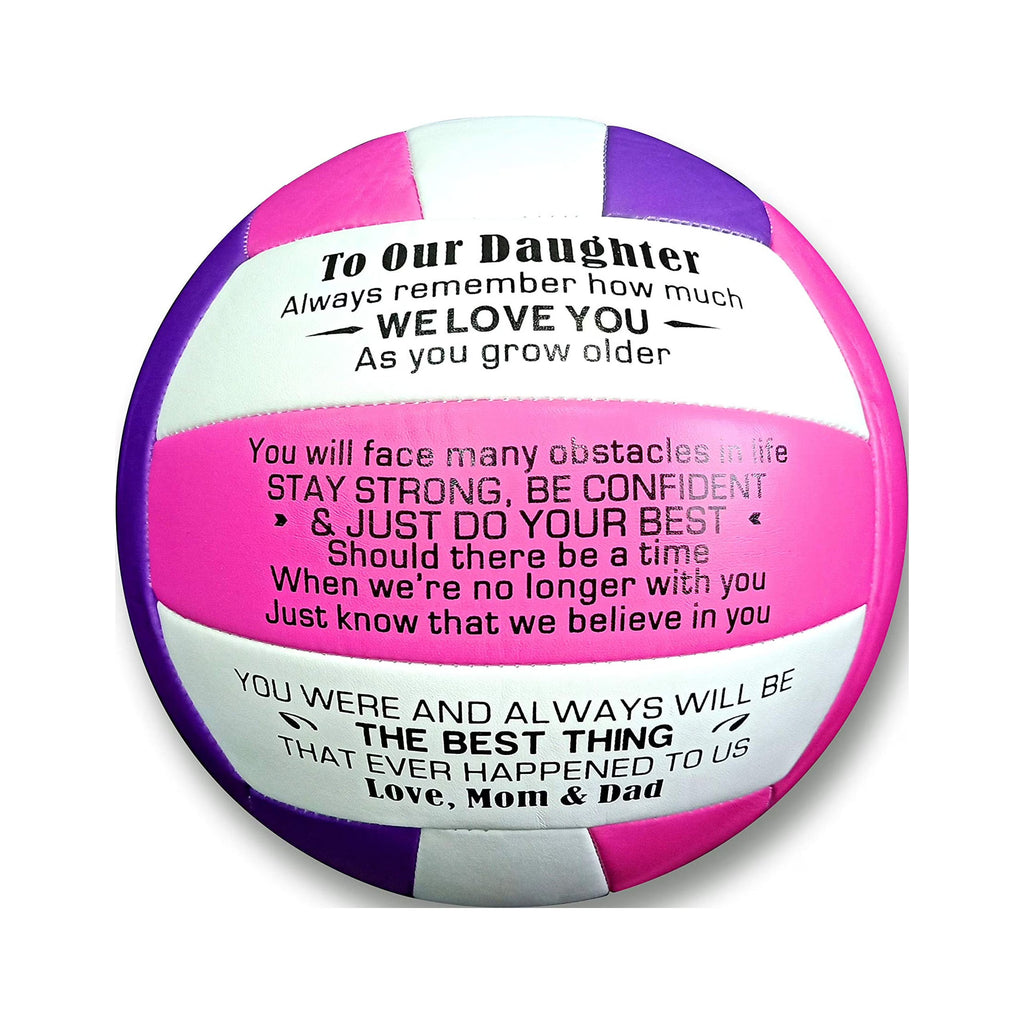 Pink 8 Inch Soft Touch Beach Volleyball O272552