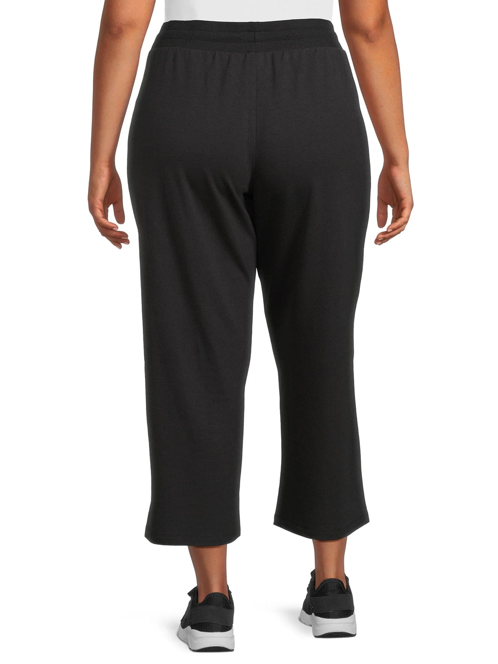 Women's Pull-On Wide Leg Capri Pants, 2-Pack Z4154