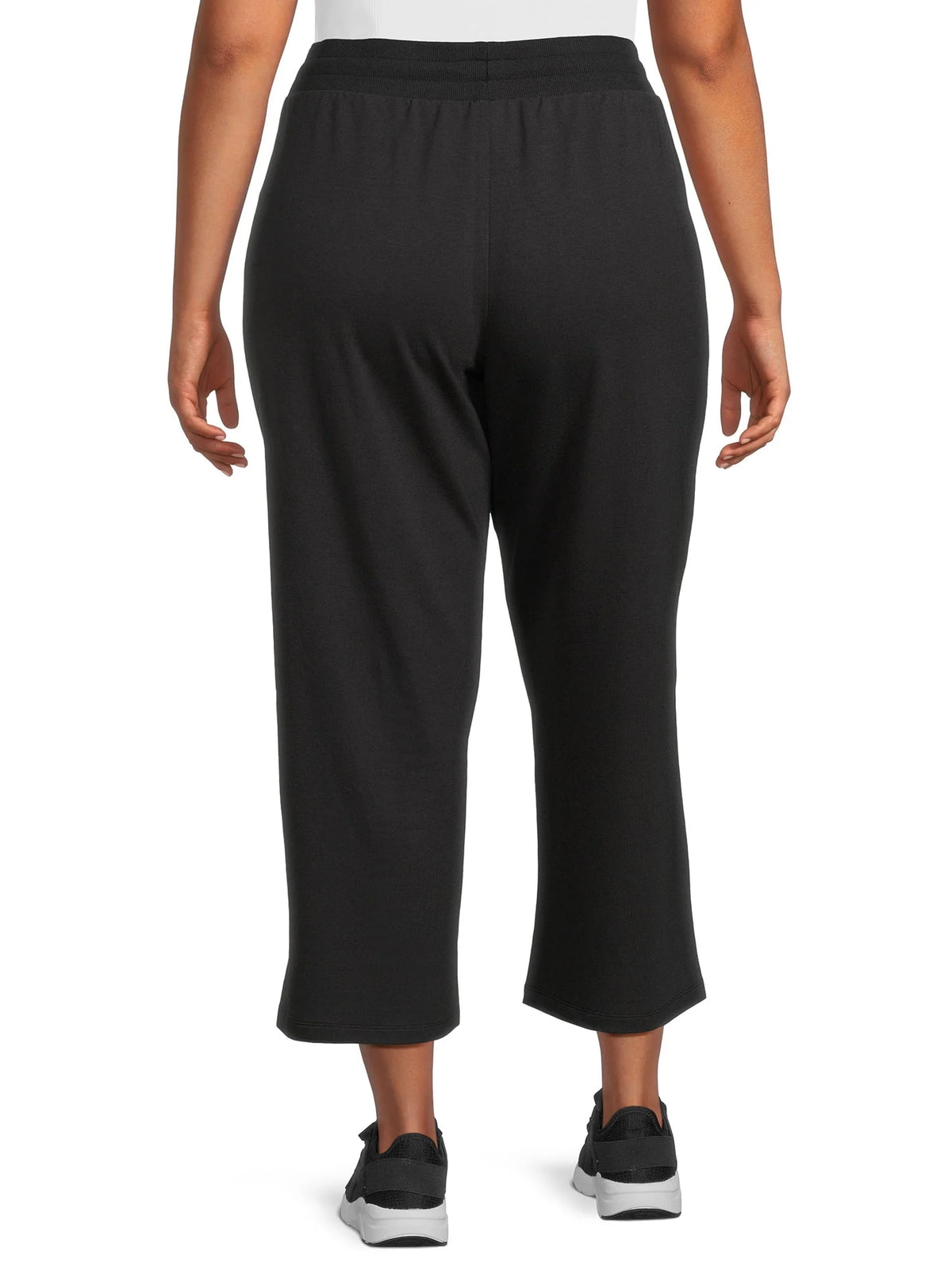 Women's Pull-On Wide Leg Capri Pants, 2-Pack Z4154